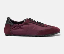 Riley Burgundy Nylon - Frau Sneakers Burgunderrot – Nylon