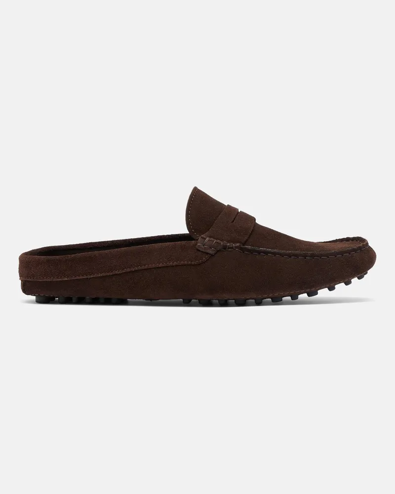 Scarosso Omar Braun Veloursleder - Mann Mokassins Braun - Veloursleder Braun