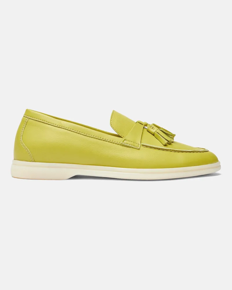 Scarosso Leandra Lime  - Frau Fall Essentials Women Lime - Kalbsleder Lime