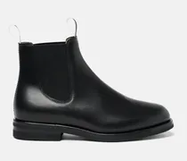 Edgar Black - Mann Chelsea Boots Schwarz - Kalbsleder