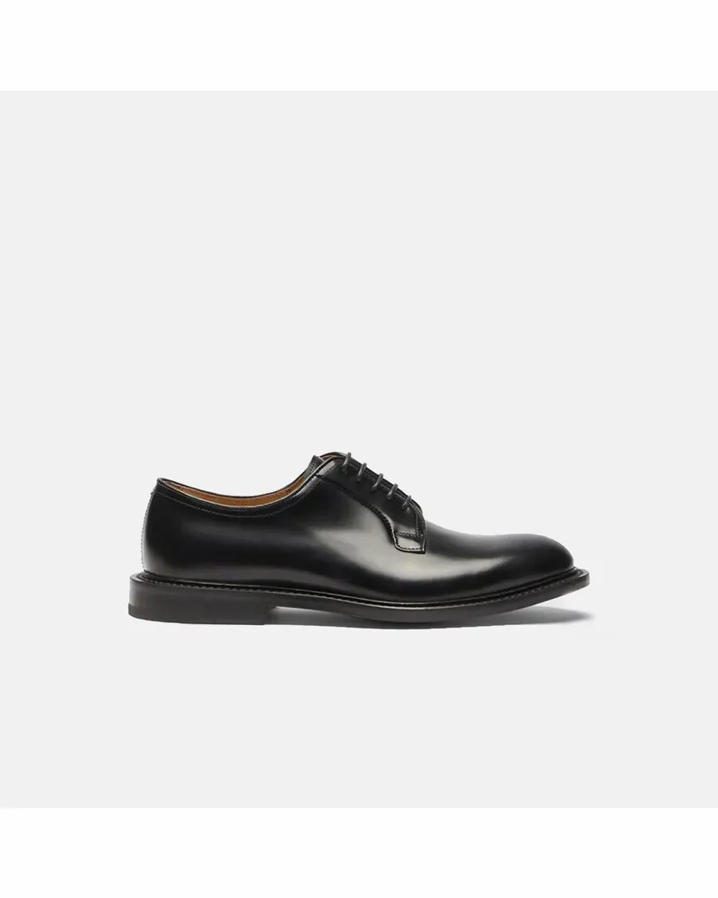Scarosso Harry Black X Brooks Brothers - Mann Caspule Collection Schwarz - Kalbsleder Schwarz