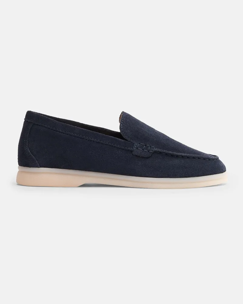 Scarosso Ludovico Junge Blau Veloursleder - Mann Jungenschuhe Blau - Veloursleder Blau