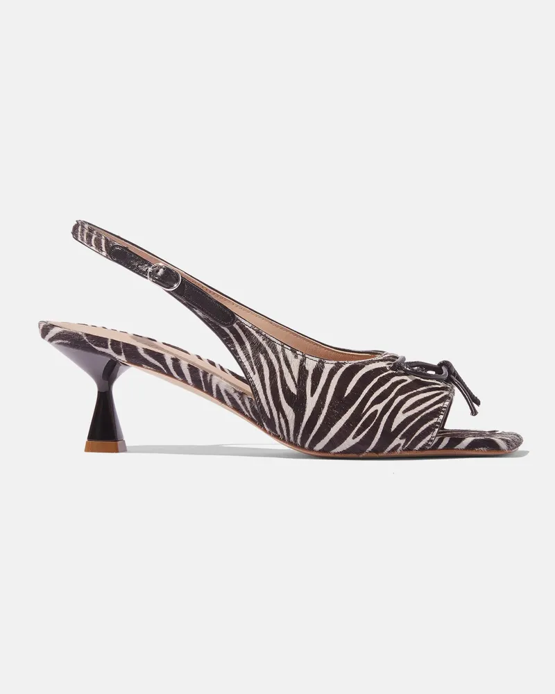 Scarosso Bella Zebra Pony - Frau Last Chance Zebra Druck - Pony Zebra