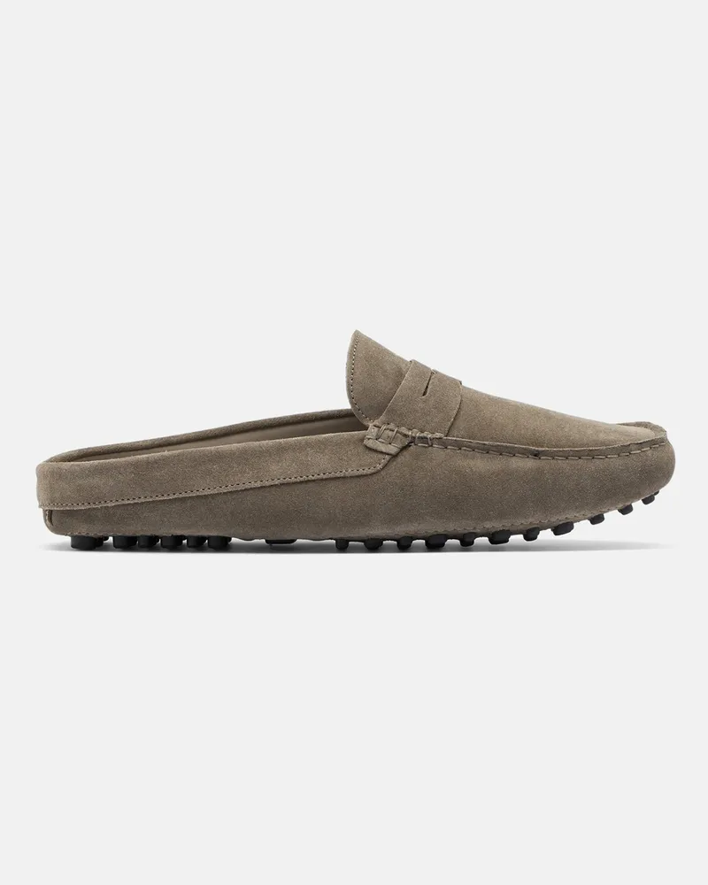 Scarosso Omar Taupe Veloursleder - Mann Mokassins Taupe - Veloursleder Taupe