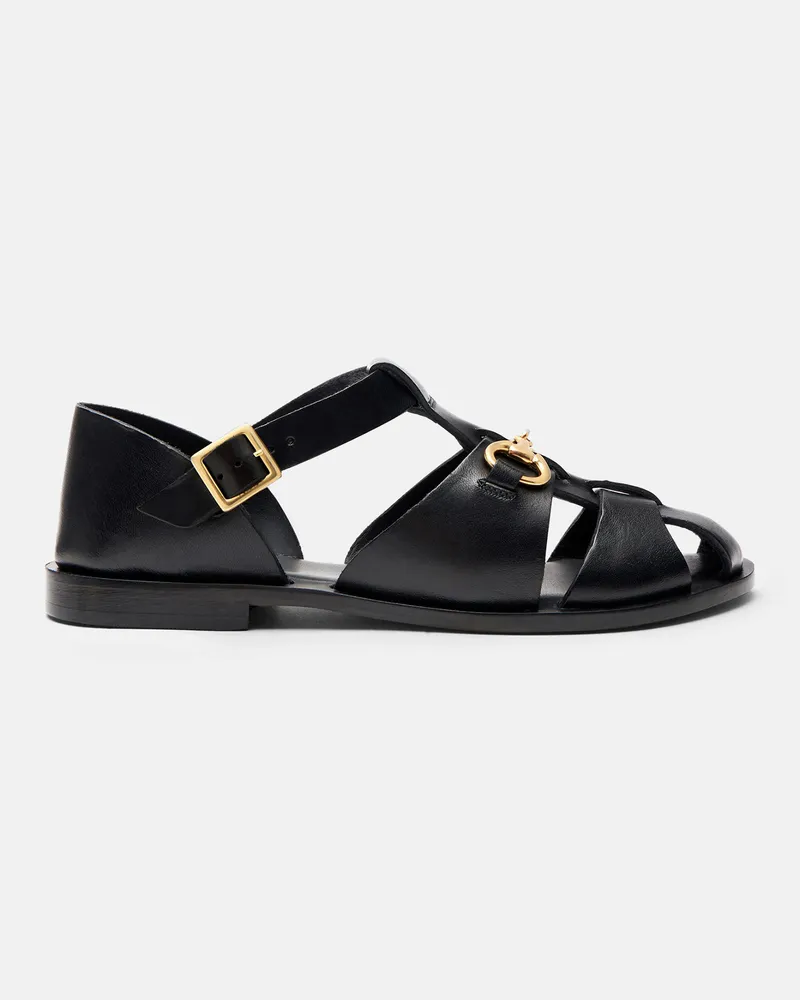Scarosso Helene Schwarz - Frau Sandalen Schwarz - Kalbsleder Schwarz