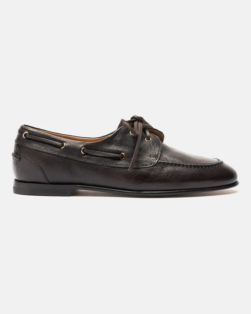 Scarosso Ginevra Braun - Frau Loafers Braun - Büffelleder Braun