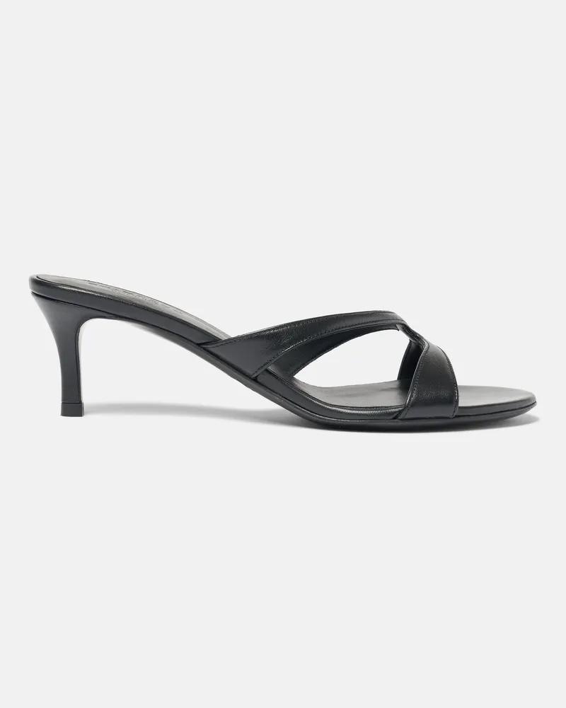 Scarosso Pauli Black - Frau Sandalen Schwarz – Kalbsleder Schwarz