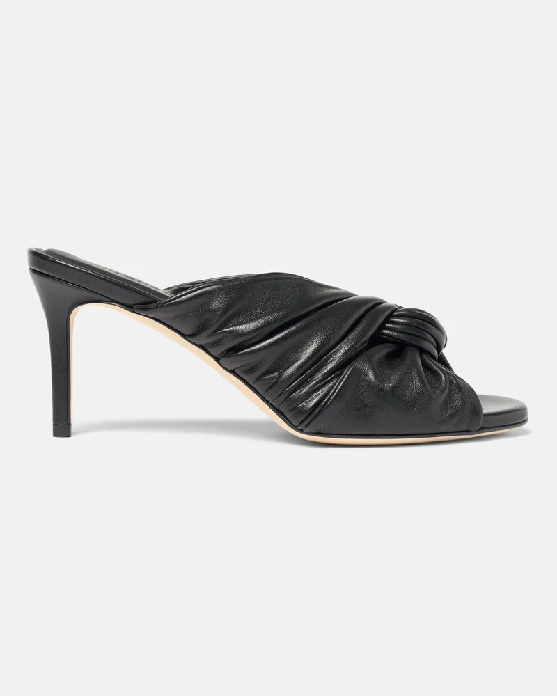 Scarosso Kiki Black - Frau Sandalen Schwarz – Kalbsleder Schwarz