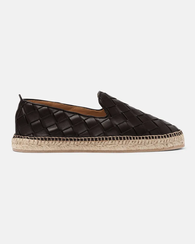 Scarosso Martin Braun Geflochten - Mann Espadrilles Braun - Kalbsleder Braun