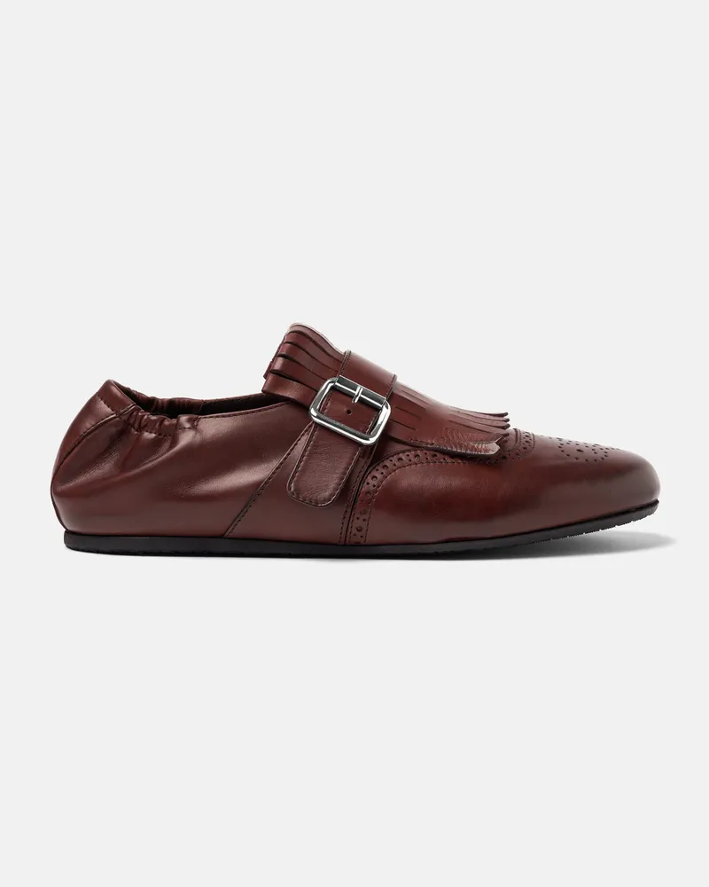 Scarosso Julian Cognac - Mann Monk Schuhe Cognac - Kalbsleder Cognac