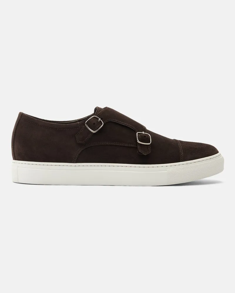 Scarosso Fabio Moro Scamosciato - Mann Sneakers Braun - Veloursleder Braun