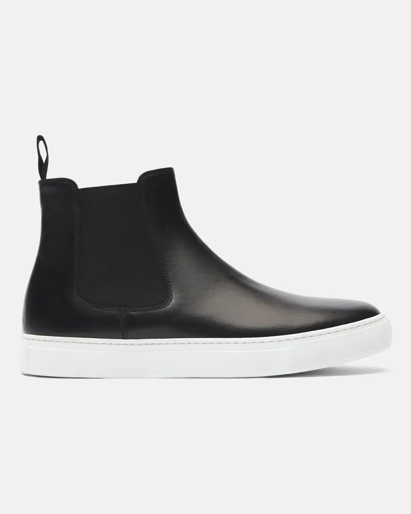 Scarosso Tommaso Nero - Mann Sneakers Schwarz - Kalbsleder Schwarz