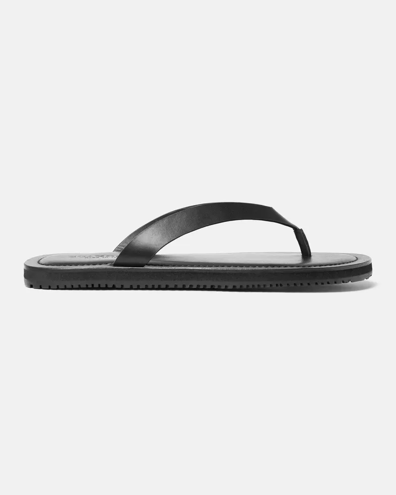 Scarosso Ascanio Black - Mann Sandalen Schwarz – Kalbsleder Schwarz