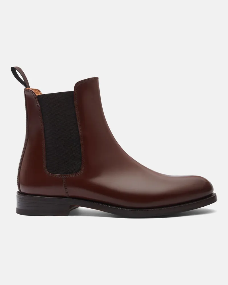Scarosso Elena Kastanienbraun - Frau Chelsea Boots Hellbraun - Kalbsleder Hellbraun