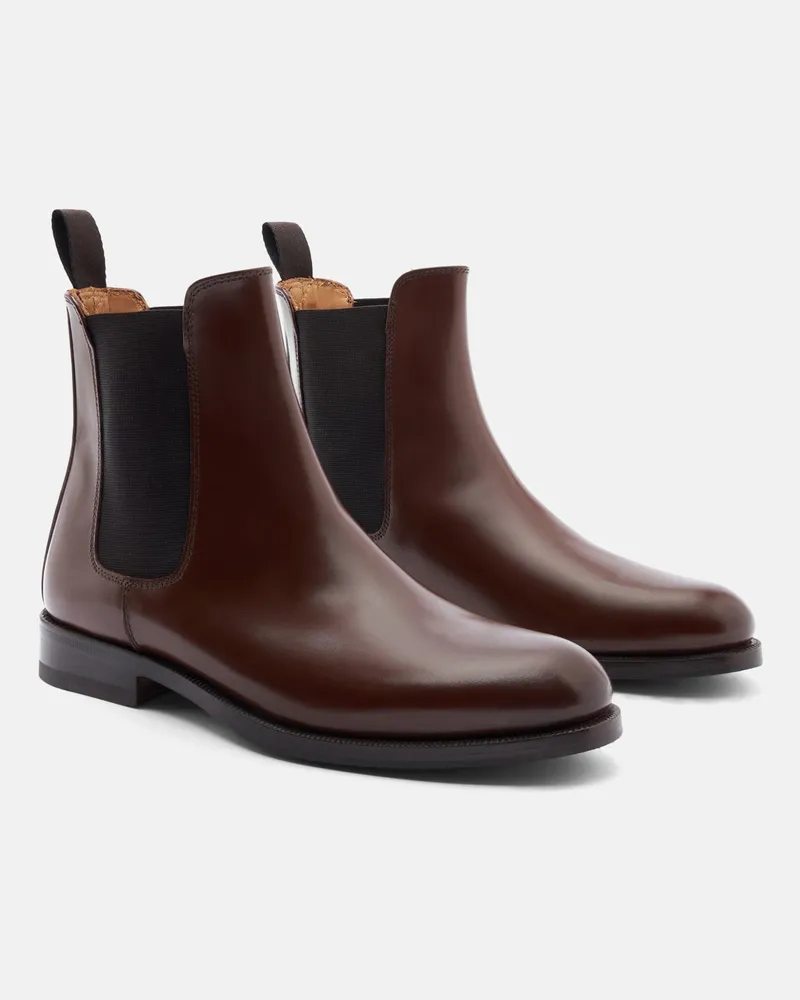 ショートブーツ・ブーティ SCAROSSO SS14 Elena (ELENACHELBLACALF) Elena Chelsea Boots for Women | Scarosso®