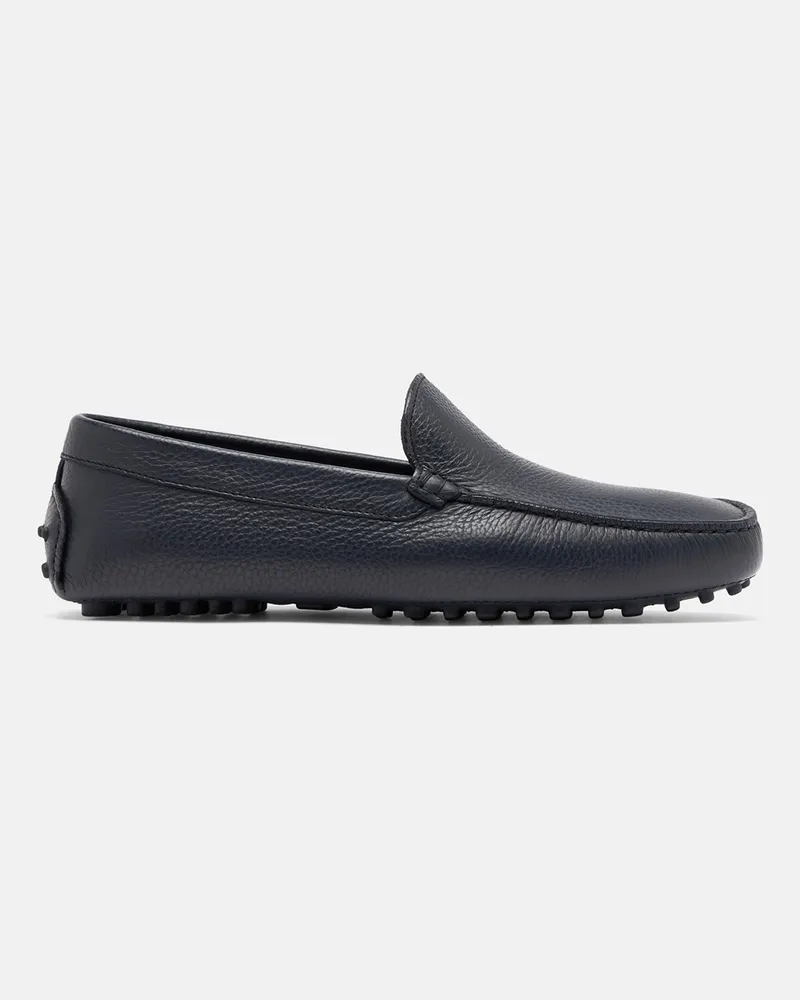 Scarosso Scott Blau Walkleder - Mann Loafers Blau - Kalbsleder Blau