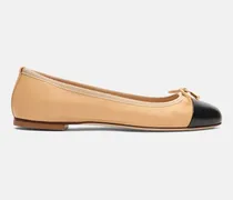 Carla Nude Edit - Frau Ballerinas Nude - Kalbsleder