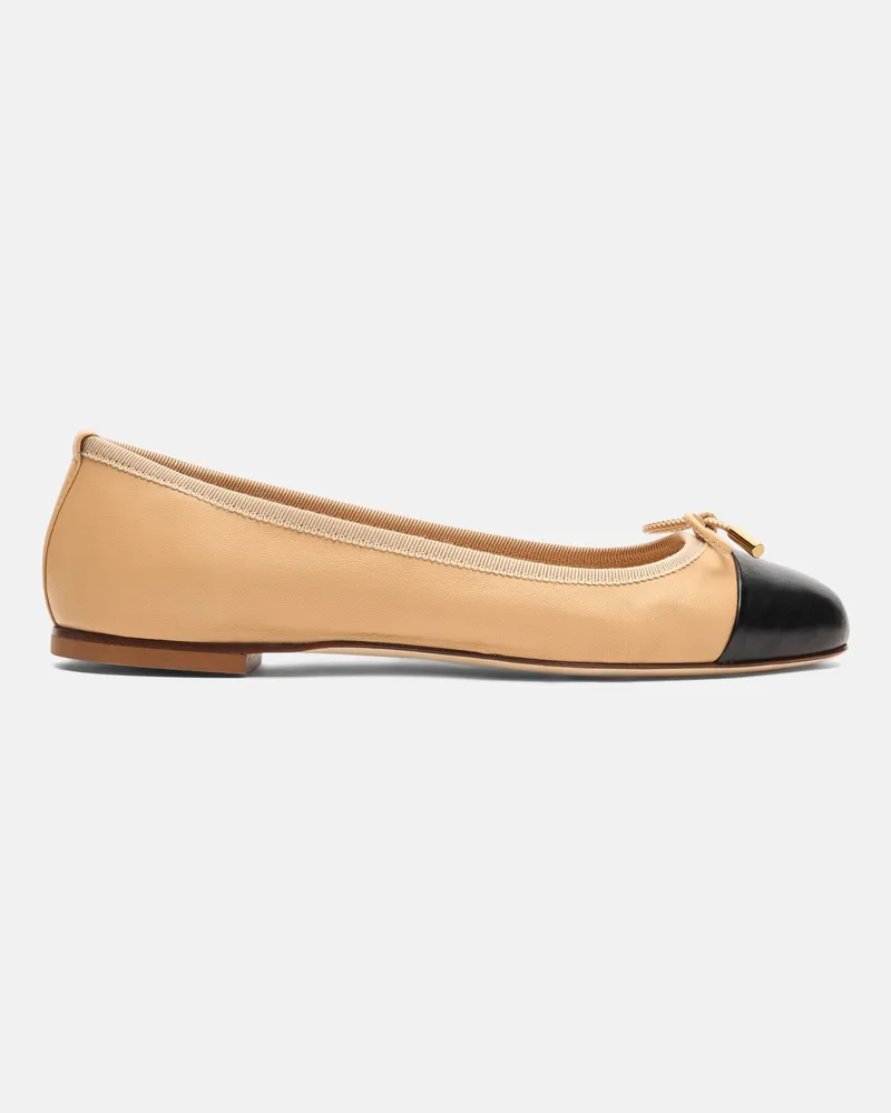Scarosso Carla Nude Edit - Frau Ballerinas Nude - Kalbsleder Nude