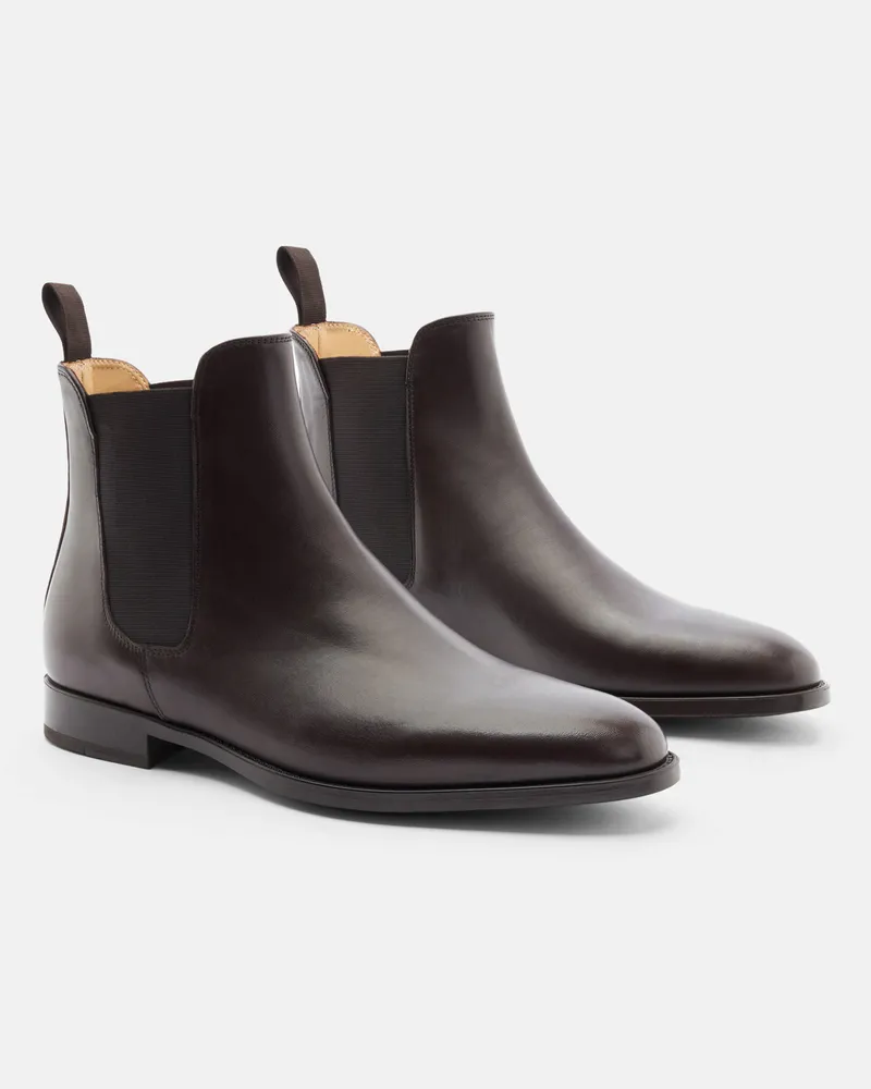 Scarosso Enzo Kastanienbraun - Mann Chelsea Boots Braun