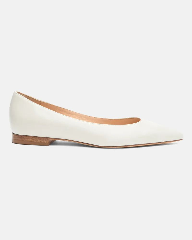 Scarosso Iris Off-white - Frau Flats Off-white - Kalbsleder Off-white
