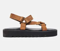 Wooster V Braun Veloursleder - Mann Sandalen & Espadrilles Braun - Veloursleder