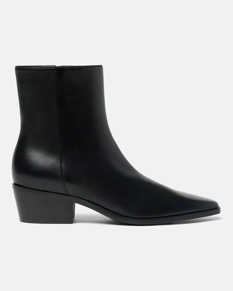 Scarosso Ambra Black - Frau Stiefel Und Stiefeletten Schwarz - Kalbsleder Schwarz