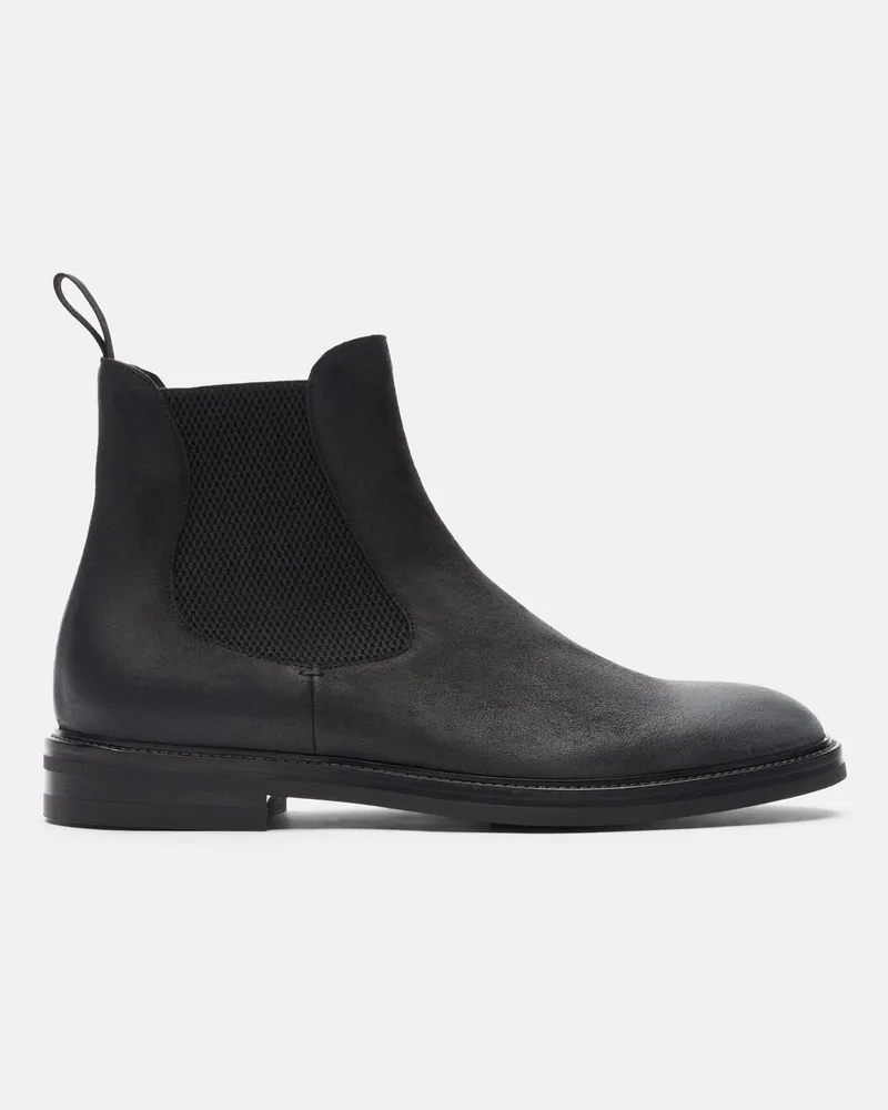 Scarosso Hunter Green - Mann Chelsea Boots Grün - Veloursleder Grün