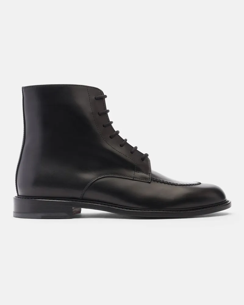 Scarosso Ben Black - Mann Boots Schwarz - Kalbsleder Schwarz