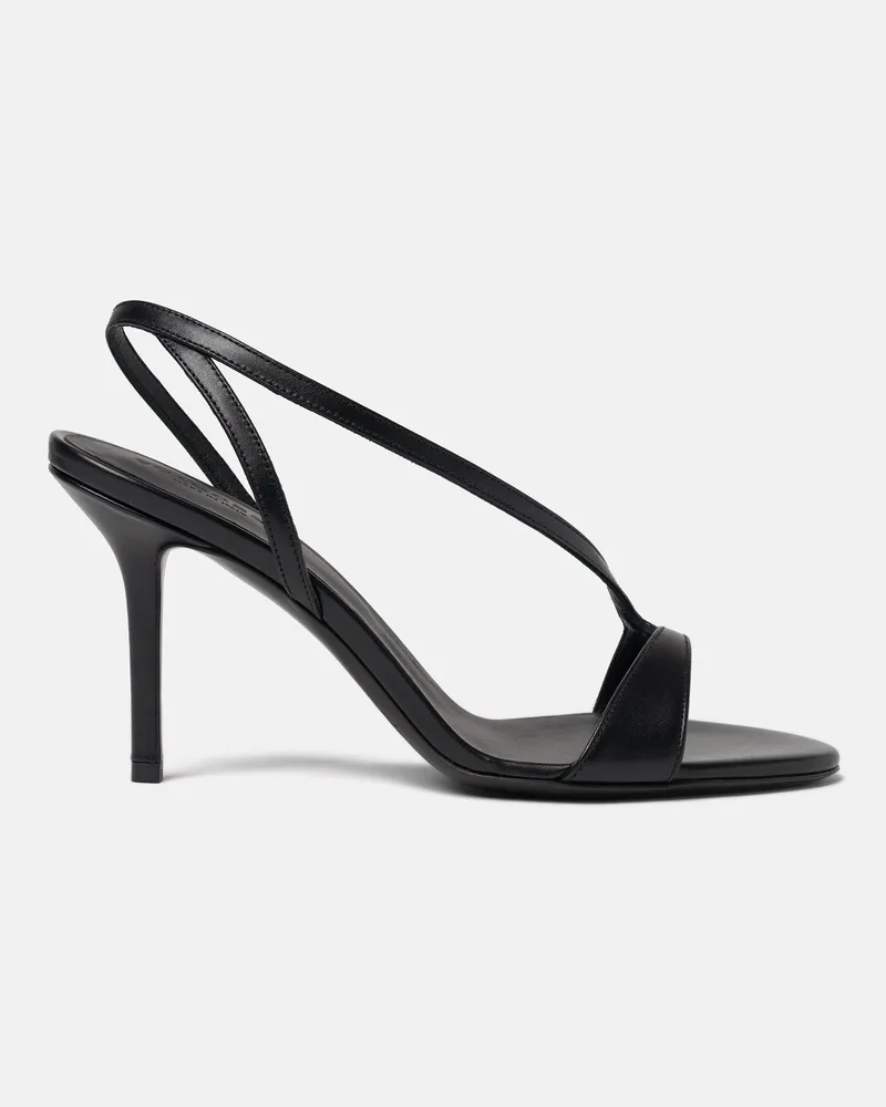 Scarosso Paula Black - Frau Sandalen Schwarz – Kalbsleder Schwarz