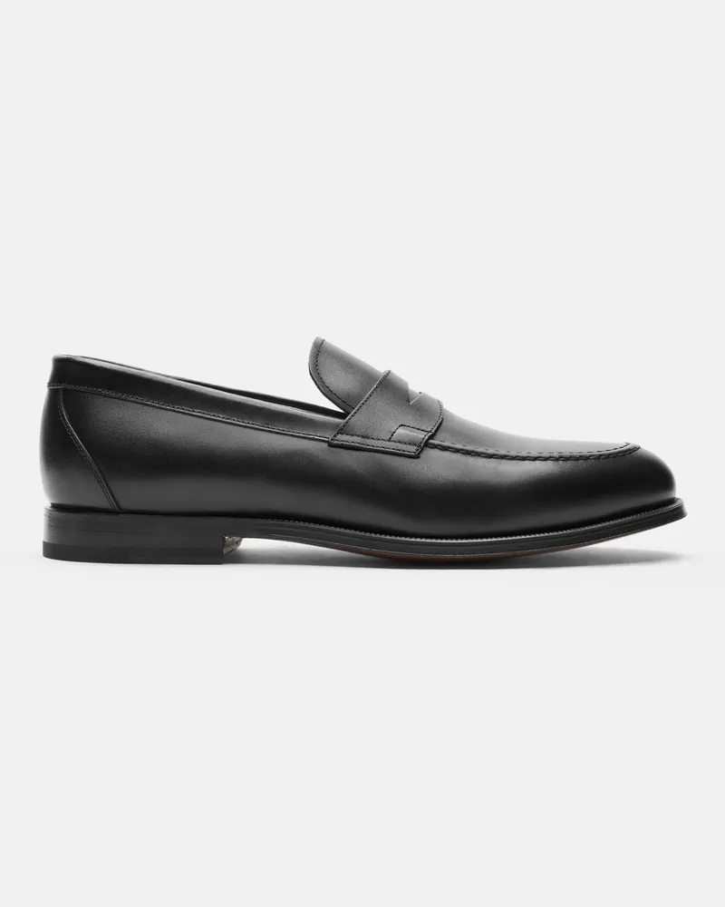Scarosso Stefano Nero - Mann Loafers Schwarz - Kalbsleder Schwarz