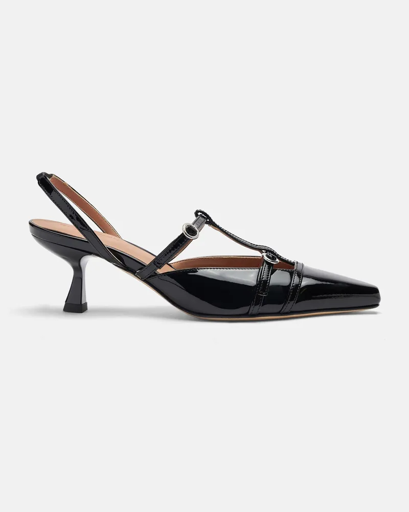 Scarosso Selena Schwarz Lackleder - Frau High Heels Schwarz - Lackleder Schwarz