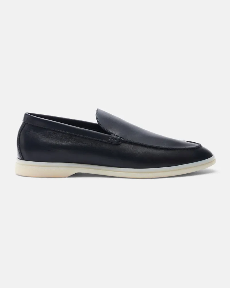 Scarosso Ludovico Blu - Mann Loafers Blau - Kalbsleder Blau