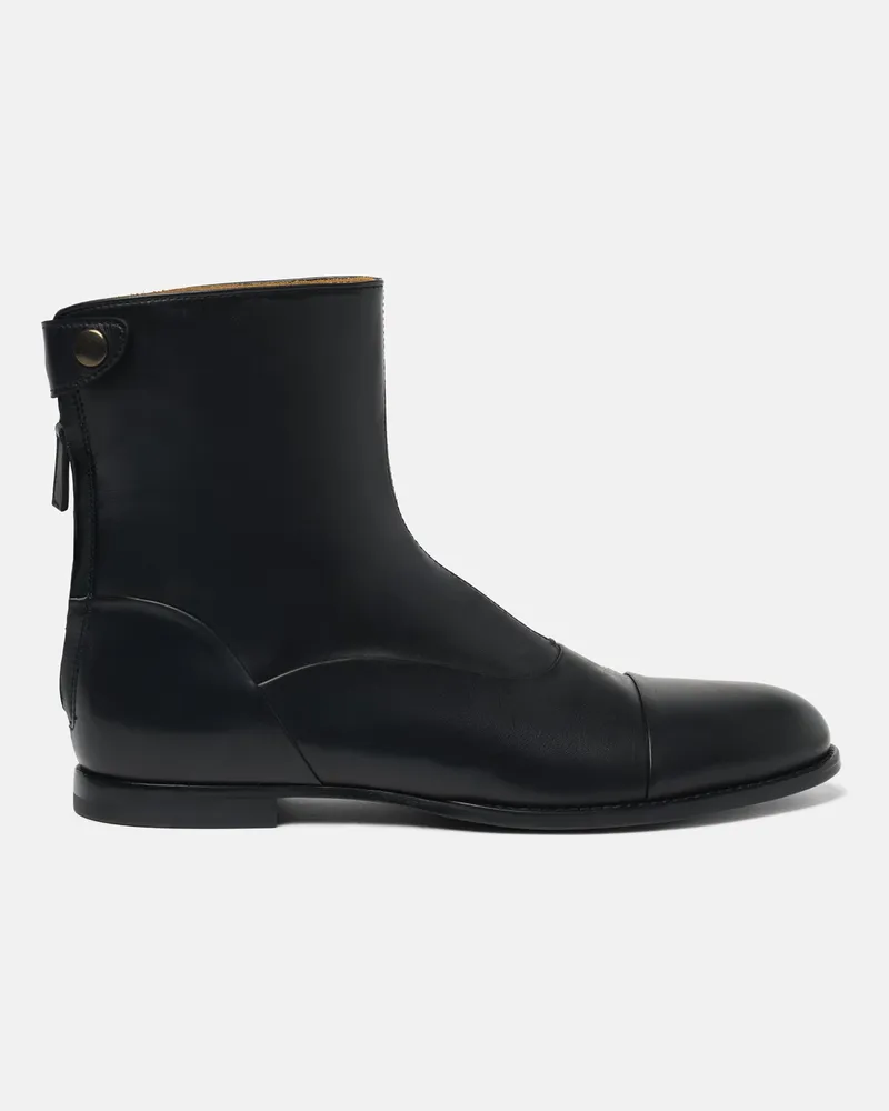 Scarosso Basil Black - Mann Boots Schwarz - Kalbsleder Schwarz