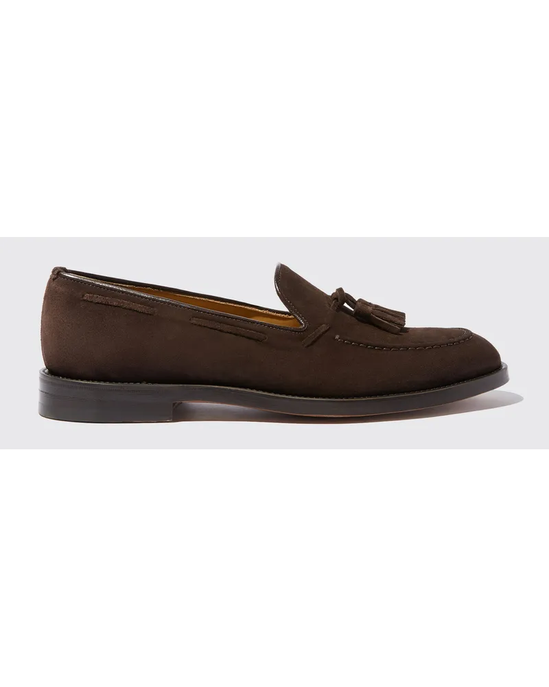 Scarosso William Brown Suede Braun