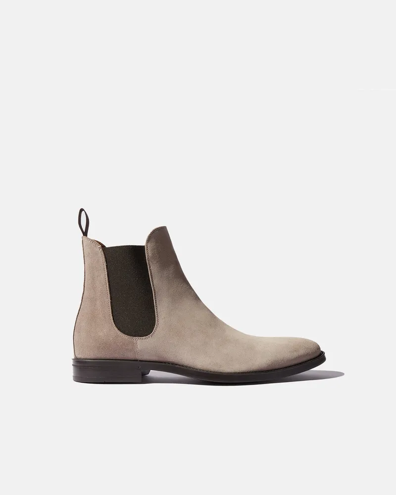 Scarosso Giacomo Taupe - Mann Last Chance Taupe - Veloursleder Taupe