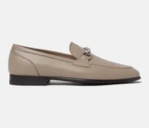 Alessandra Taupe - Frau Loafers Taupe - Kalbsleder