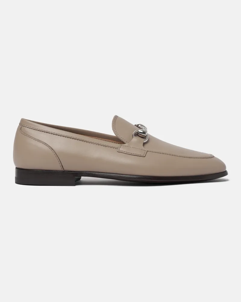 Scarosso Alessandra Taupe - Frau Loafers Taupe - Kalbsleder Taupe