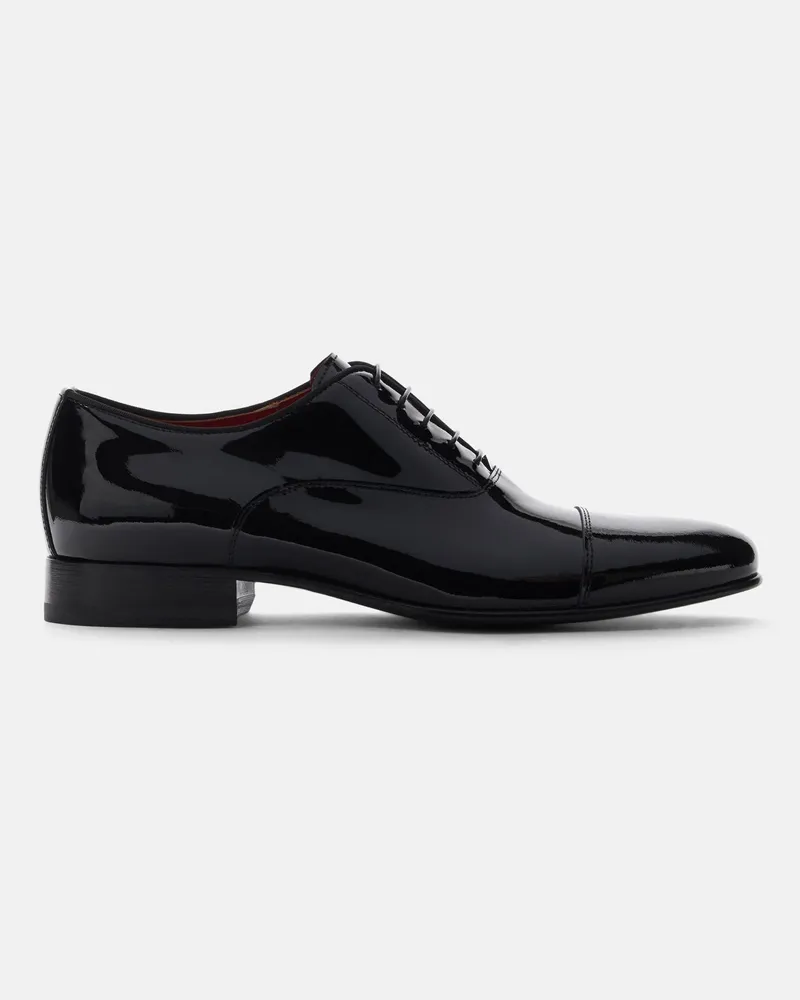 Scarosso Rodrigo - Mann Oxfords Schwarz -lackleder Schwarz