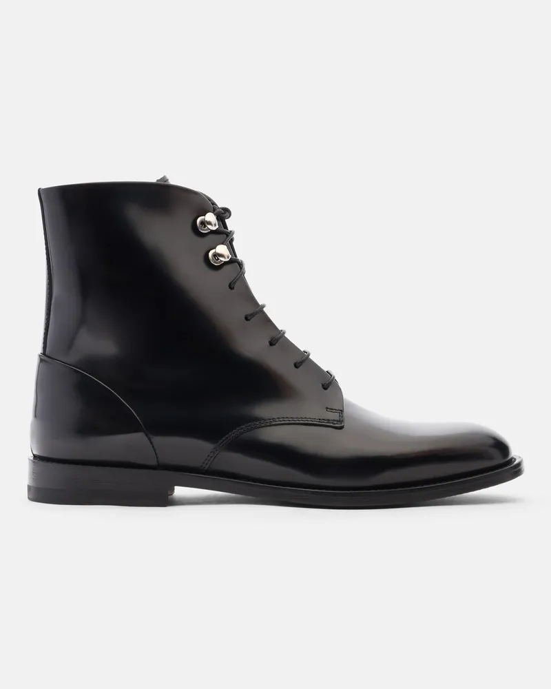 Scarosso Eva Nera - Frau Boots Schwarz - Kalbsleder Schwarz