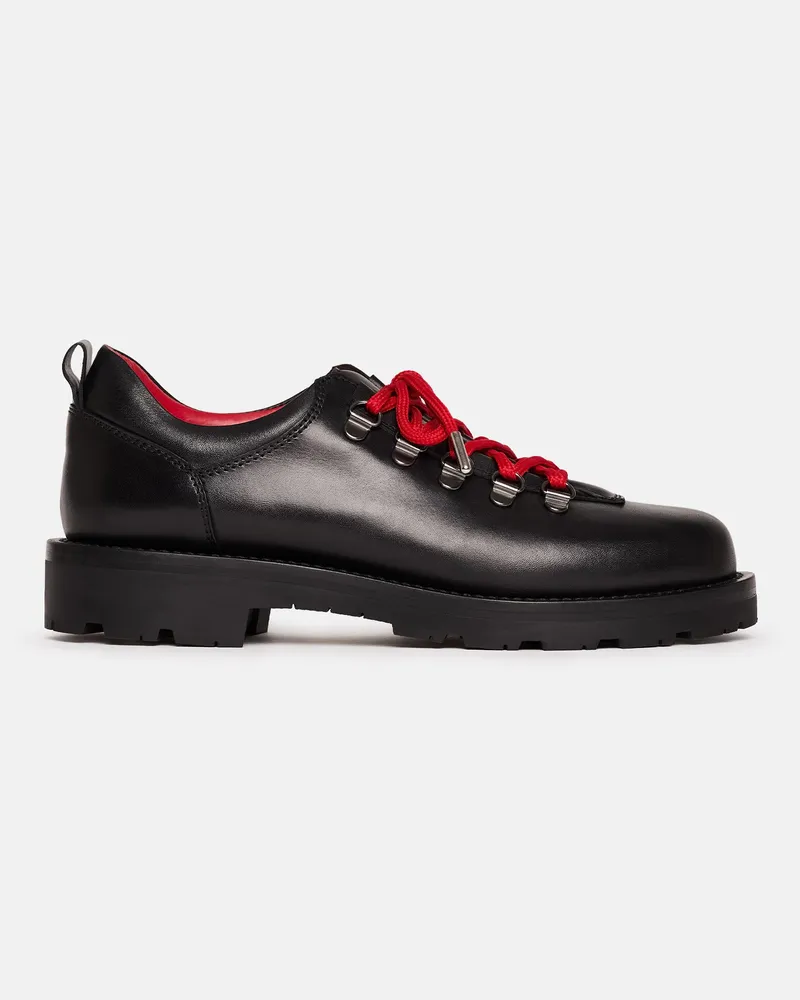 Scarosso Cora Schwarz - Frau Boots Schwarz - Kalbsleder Schwarz