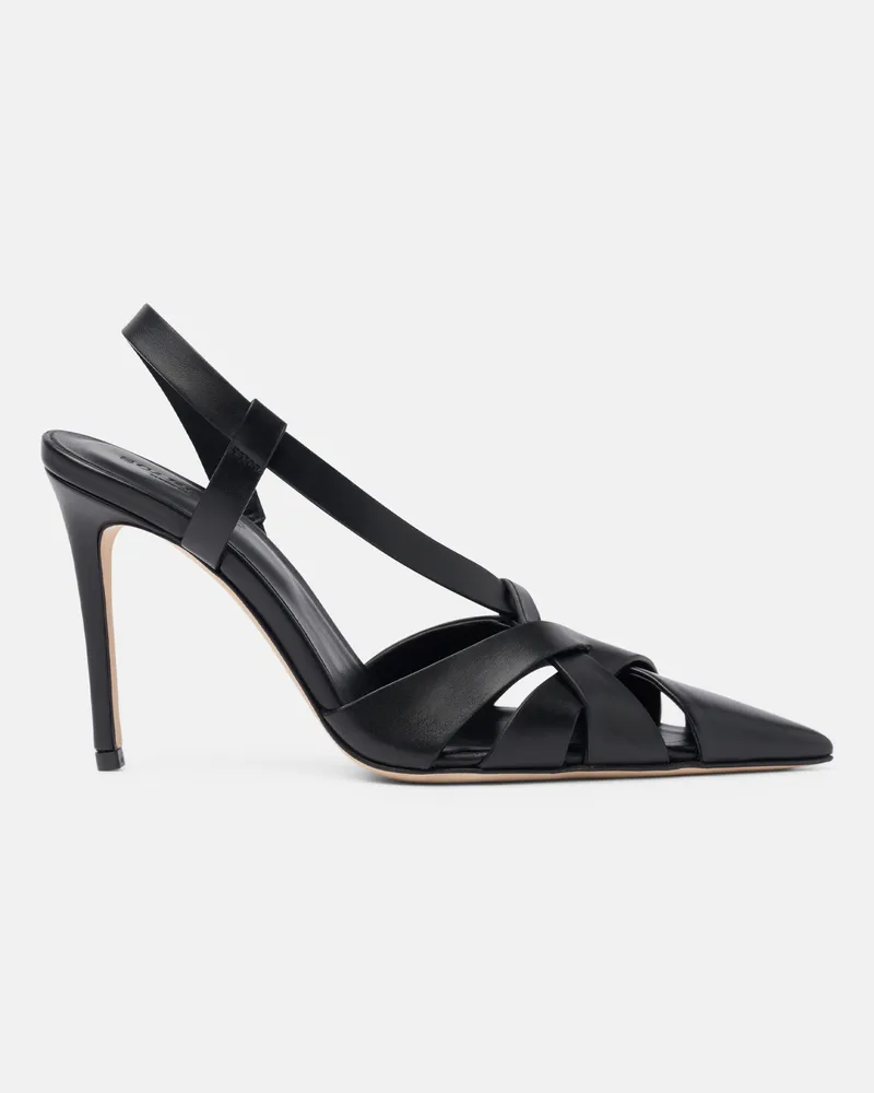 Scarosso Athena Schwarz - Frau High Heels Schwarz - Kalbsleder Schwarz
