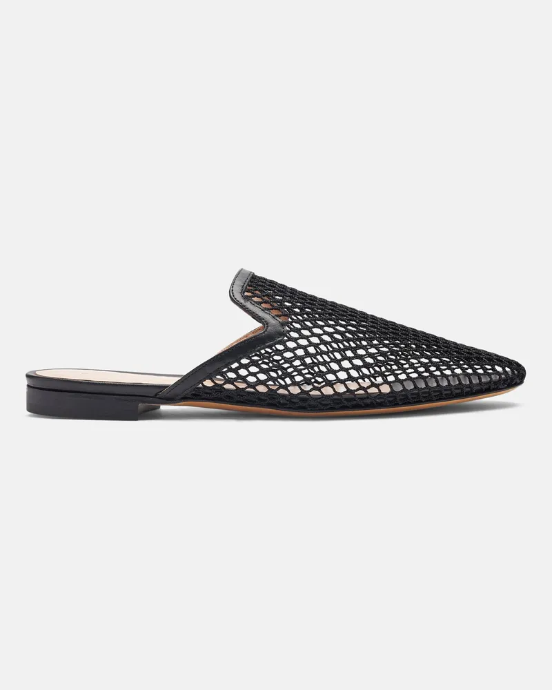 Scarosso Summer Gio - Frau Loafers & Mules Schwarz - Mesh Schwarz