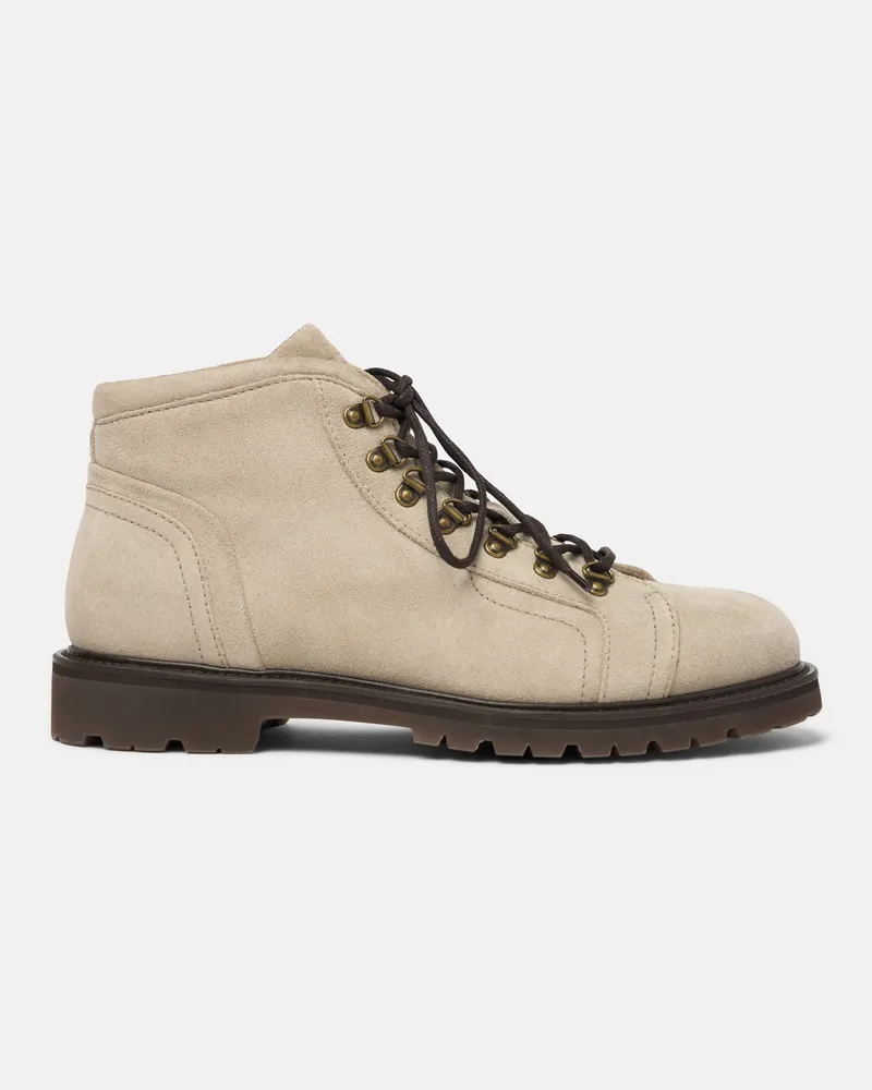 Scarosso Theodore Sand Suede - Mann Boots Sandfarben - Veloursleder Sandfarben