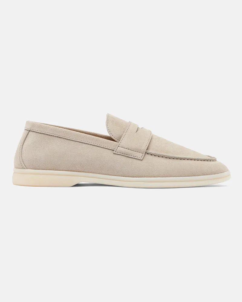 Scarosso Luciano Sand Veloursleder - Mann Loafers Sand - Veloursleder Sand