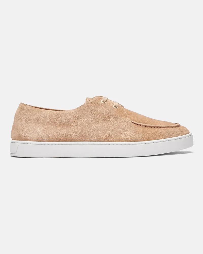 Scarosso Chad Beige Veloursleder - Mann Sneakers Beige - Veloursleder Beige