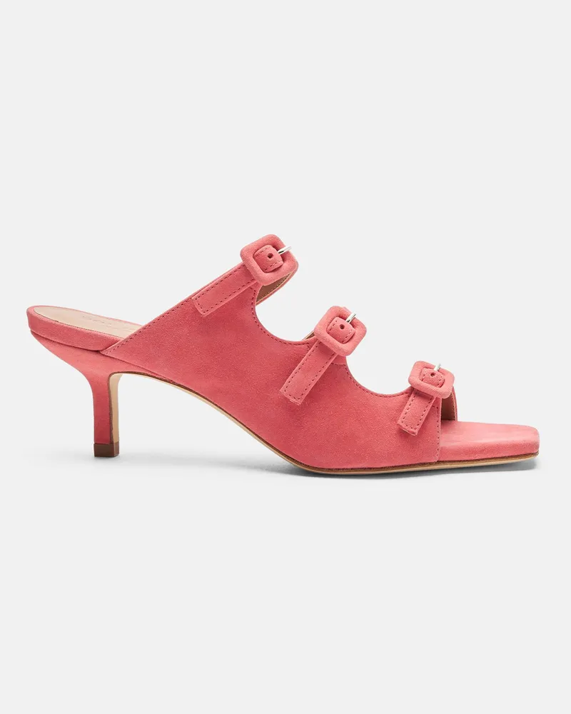 Scarosso Manuela Rosa Veloursleder - Frau Sandalen Rosa - Veloursleder Rosa