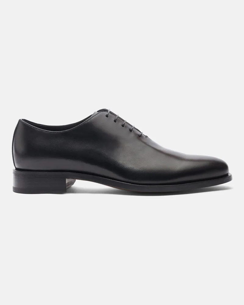 Scarosso Ignazio - Mann Oxfords Schwarz - Kalbsleder Schwarz