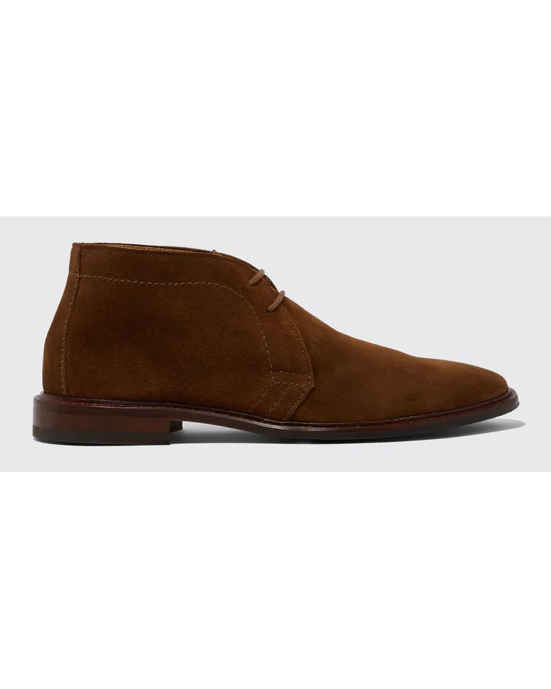 Scarosso Gary Tobacco Suede Tabak