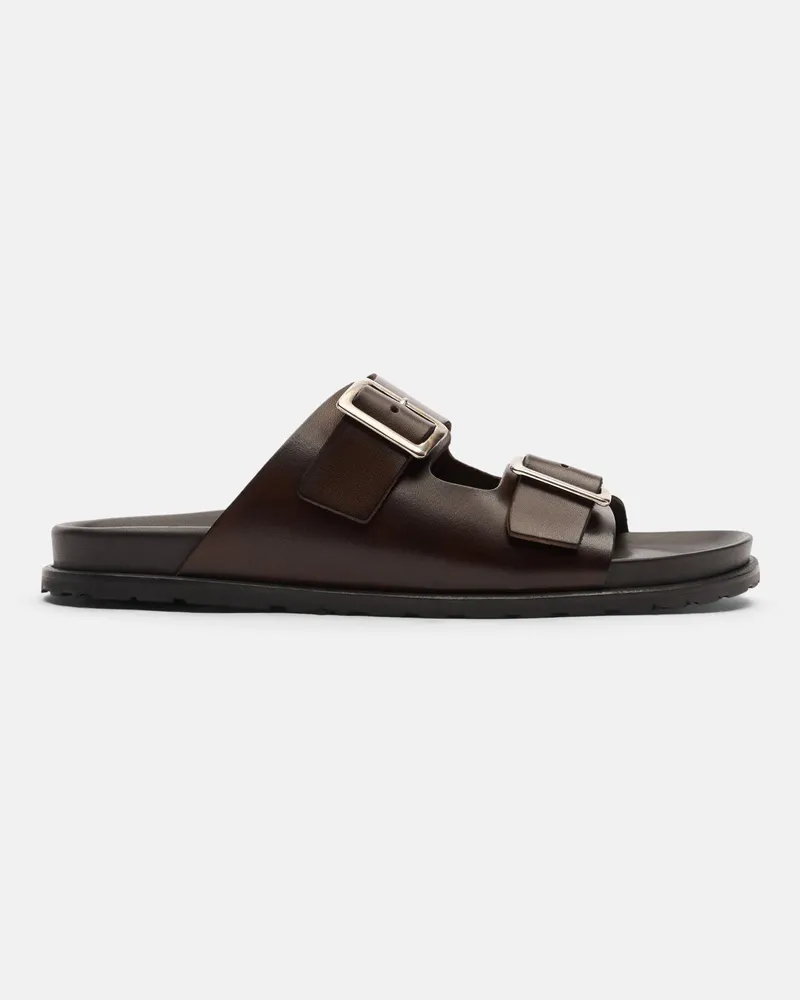 Scarosso Enea Moro - Mann Sandalen Braun - Kalbsleder Braun