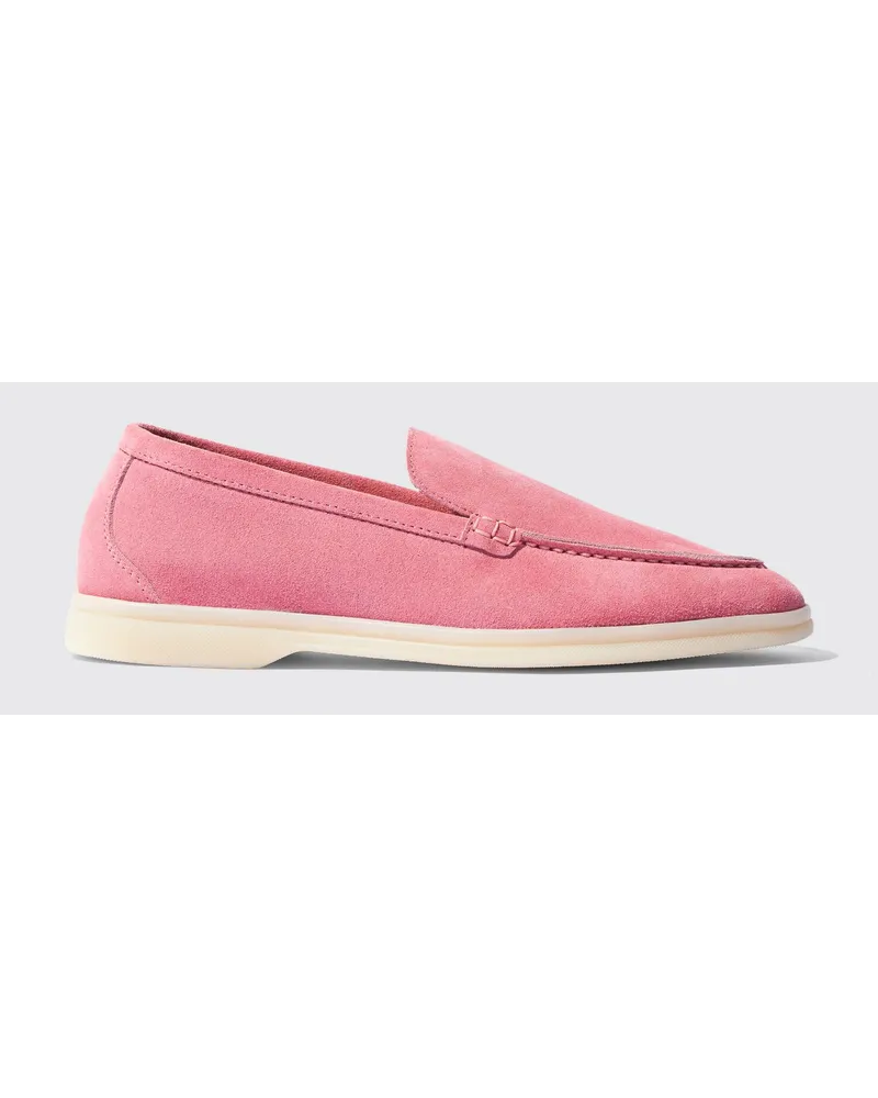 Scarosso Ludovica Dusky Pink Veloursleder